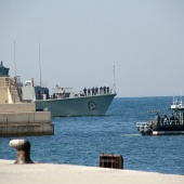 Simulacro en el puerto de Castellón