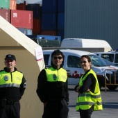 Simulacro en el puerto de Castellón