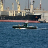 Simulacro en el puerto de Castellón