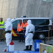 Simulacro en el puerto de Castellón