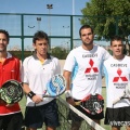 Finales del II torneo de pádel por empresas radio Castellón