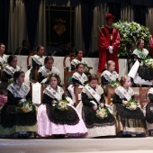 Imposición bandas reina infantil y corte de honor