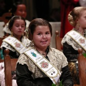 Imposición bandas reina infantil y corte de honor