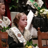 Imposición bandas reina infantil y corte de honor