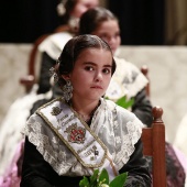 Imposición bandas reina infantil y corte de honor