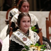 Imposición bandas reina infantil y corte de honor