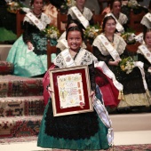 Imposición bandas reina infantil y corte de honor