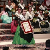 Imposición bandas reina infantil y corte de honor