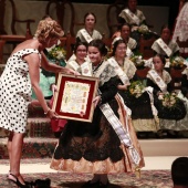 Imposición bandas reina infantil y corte de honor