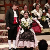 Imposición bandas reina infantil y corte de honor