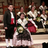 Imposición bandas reina infantil y corte de honor