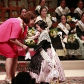 Imposición bandas reina infantil y corte de honor