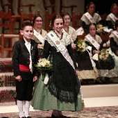 Imposición bandas reina infantil y corte de honor