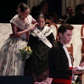 Imposición bandas reina infantil y corte de honor