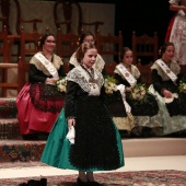 Imposición bandas reina infantil y corte de honor