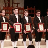 Imposición bandas reina infantil y corte de honor