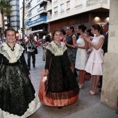 Imposición bandas reina infantil y corte de honor