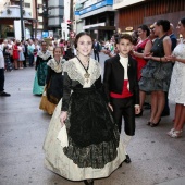 Imposición bandas reina infantil y corte de honor