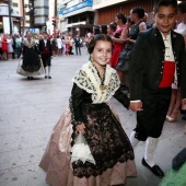 Imposición bandas reina infantil y corte de honor