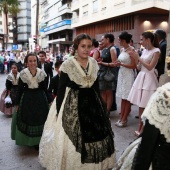 Imposición bandas reina infantil y corte de honor