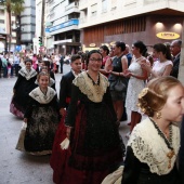 Imposición bandas reina infantil y corte de honor