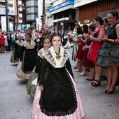 Imposición bandas reina infantil y corte de honor