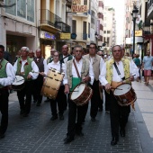 Imposición bandas reina infantil y corte de honor