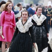 Imposición bandas reina infantil y corte de honor