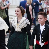 Imposición bandas reina infantil y corte de honor