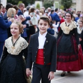 Imposición bandas reina infantil y corte de honor