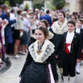 Imposición bandas reina infantil y corte de honor