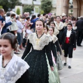 Imposición bandas reina infantil y corte de honor