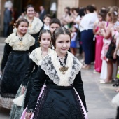 Imposición bandas reina infantil y corte de honor