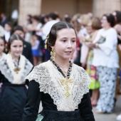 Imposición bandas reina infantil y corte de honor