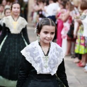 Imposición bandas reina infantil y corte de honor