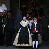 Imposición bandas reina infantil y corte de honor