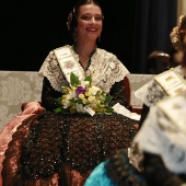 Imposición bandas a la reina de las fiestas y corte de honor