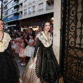 Imposición bandas a la reina de las fiestas y corte de honor