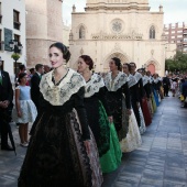 Imposición bandas a la reina de las fiestas y corte de honor