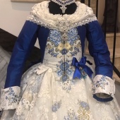 Trajes reina infantil Onda