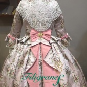 Trajes reina infantil Onda