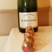 Cata de champán francés