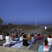 Yoga en la playa, Castellón