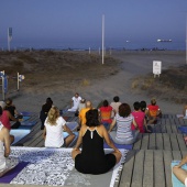Yoga en la playa, Castellón