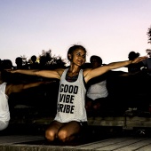 Yoga en la playa, Castellón