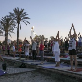 Yoga en la playa, Castellón
