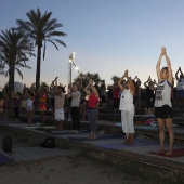 Yoga en la playa, Castellón