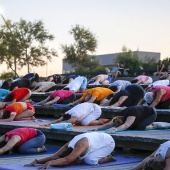 Yoga en la playa, Castellón