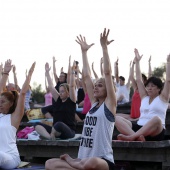 Yoga en la playa, Castellón