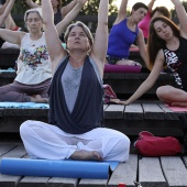 Yoga en la playa, Castellón